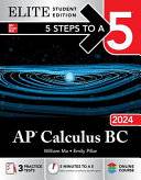 2024年AP微积分原版教材 AP Calculus BC 2024 Elite Student Edition