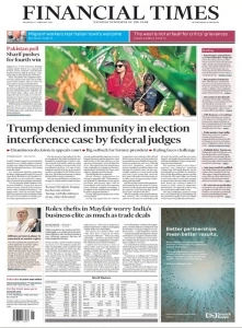 金融时报PDF免费下载 Financial Times PDF 2024年2月8日