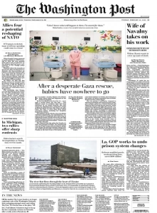 The Washington Post - February 20, 2024 English | 52 pages | True PDF | 18.3 MB