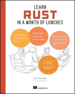 Learn Rust in a Month of Lunches by Dave MacLeod Requirements: .PDF reader, 10.8 MB | True PDF