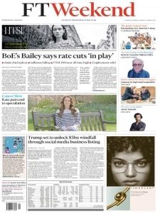 Financial Times UK - 23 March 2024 English | 86 pages | PDF | 149.6 MB