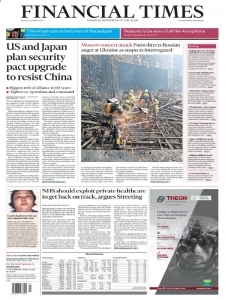 Financial Times - 25 March 2024 English | 40 pages | PDF | 63.8 MB