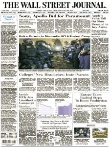 The Wall Street Journal - 3 May 2024