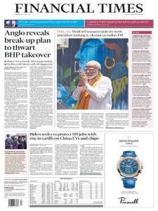 Financial Times - 15 May 2024 English | 28 pages | PDF | 50.8 MB