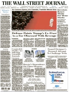The Wall Street Journal - 15 May 2024 English | 32 pages | True PDF | 18.1 MB