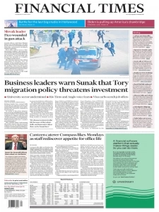 Financial Times - 16 May 2024 English | 40 pages | PDF | 63.1 MB