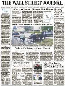 The Wall Street Journal - May 16, 2024 English | 32 pages | True PDF | 15.2 MB