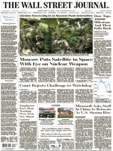 The Wall Street Journal - 17 May 2024 English | 46 pages | True PDF | 30.8 MB