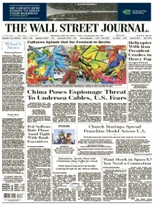 The Wall Street Journal - 20 May 2024 English | 36 pages | True PDF | 16.9 MB