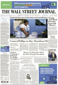 The Wall Street Journal - May 30 2024 English | 28 pages | True PDF | 19.1 MB