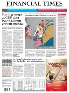 金融时报PDF免费下载 Financial Times PDF 2024年7月12日