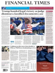 金融时报PDF免费下载 Financial Times PDF 2024年7月16日