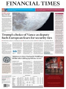 金融时报PDF免费下载 Financial Times PDF 2024年7月17日