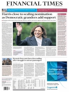 金融时报PDF免费下载 Financial Times PDF 2024年7月23日