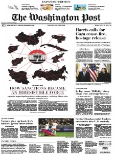 华盛顿邮报PDF免费下载 The Washington Post 2024年7月26日