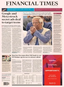 金融时报PDF免费下载 Financial Times PDF 2024年8月9日