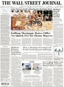 华尔街日报PDF免费下载 The Wall Street Journal 2024年8月16日
