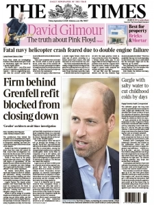 泰晤士报PDF免费下载 The Times PDF 2024年9月6日