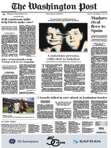 华盛顿邮报PDF免费下载 The Washington Post 2024年9月9日