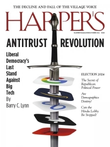 哈泼斯杂志 Harper's Magazine PDF下载 2024年10月刊