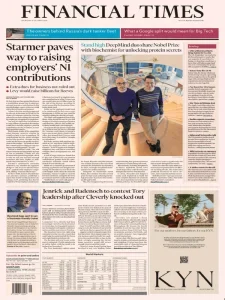 金融时报PDF免费下载 Financial Times PDF 2024年10月10日