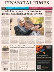 金融时报PDF免费下载 Financial Times PDF 2024年10月1日
