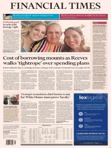 金融时报PDF免费下载 Financial Times PDF 2024年10月8日