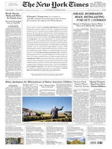 纽约时报免费下载 The New York Times 2024年10月26日