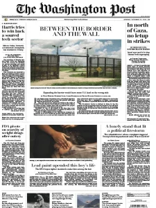 华盛顿邮报PDF免费下载 The Washington Post 2024年10月20日