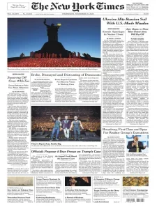 纽约时报免费下载 The New York Times 2024年11月20日