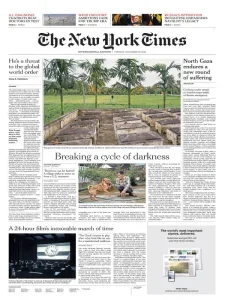 纽约时报国际版免费下载 The New York Times 2024年11月19日