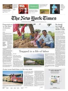 纽约时报国际版免费下载 The New York Times 2024年11月23日