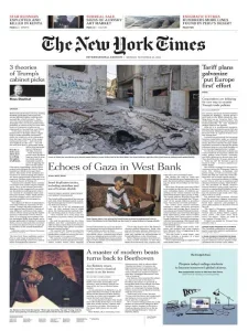 纽约时报国际版免费下载 The New York Times 2024年11月25日