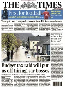 泰晤士报PDF免费下载 The Times PDF 2024年11月25日