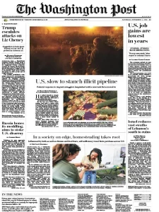 华盛顿邮报PDF免费下载 The Washington Post 2024年11月2日