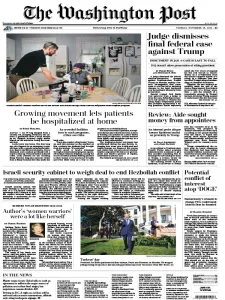 华盛顿邮报PDF免费下载 The Washington Post 2024年11月26日