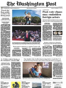 华盛顿邮报PDF免费下载 The Washington Post 2024年11月3日