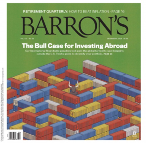巴伦周刊PDF下载 Barron's Magazine 2024年12月9日刊