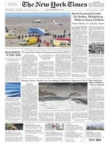 纽约时报免费下载 The New York Times 2024年12月27日