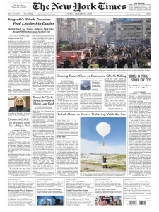 纽约时报免费下载 The New York Times 2024年12月6日
