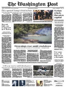 华盛顿邮报PDF免费下载 The Washington Post 2024年12月8日