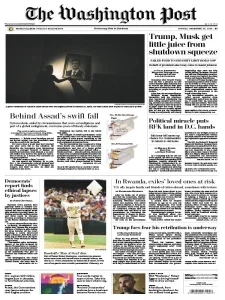 华盛顿邮报PDF免费下载 The Washington Post 2024年12月22日