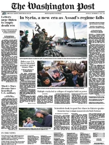 华盛顿邮报PDF免费下载 The Washington Post 2024年12月9日