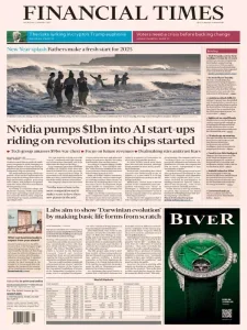 Financial Times UK - 2.01.2025 English | 22 Pages | PDF | 33.6 MB