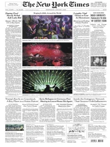 纽约时报免费下载 The New York Times 2025年1月1日