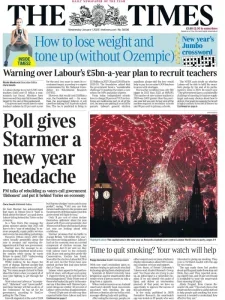 泰晤士报PDF免费下载 The Times PDF 2025年1月1日