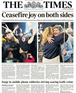 泰晤士报PDF免费下载 The Times PDF 2025年1月16日