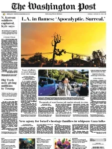 华盛顿邮报PDF免费下载 The Washington Post 2025年1月12日