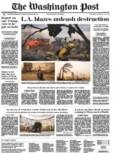 华盛顿邮报PDF免费下载 The Washington Post 2025年1月9日