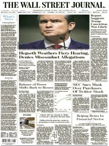 华尔街日报pdf免费下载 The Wall Street Journal 2025年1月15日